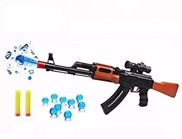 Arma De Brinquedo De Pressão Ak-47 Grande Lança Dardos Natal