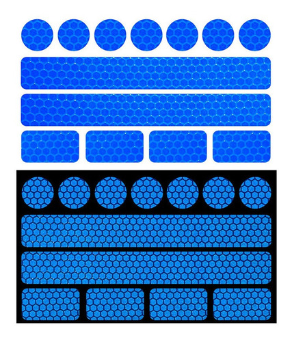 Cinta Adhesiva O Pegatina Reflectante Para Bicicleta, Moto