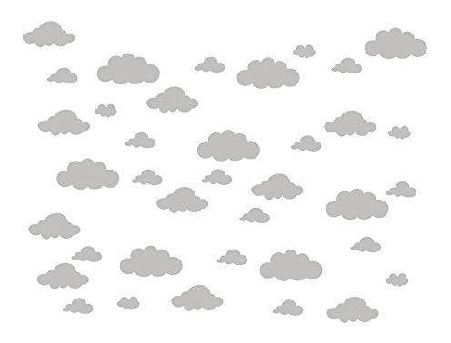 Sticker De Nubes Para Decoración De Habitación De Niños.