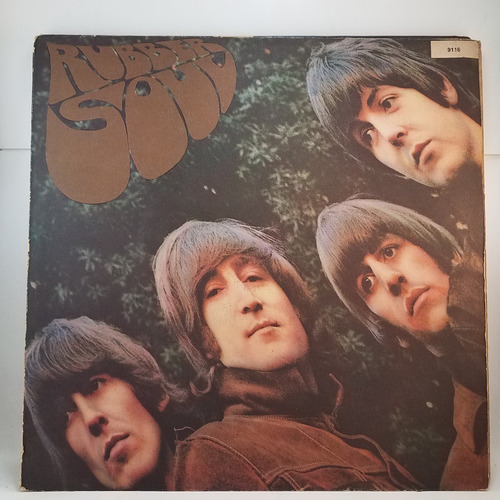 Los Beatles Rubber Soul Vinilo Lp 9116 Mb+