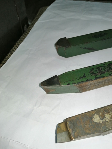Widias Soldadas 3/4 6 Unidades Y 2 Manguitos Para Soldar. (Usado)