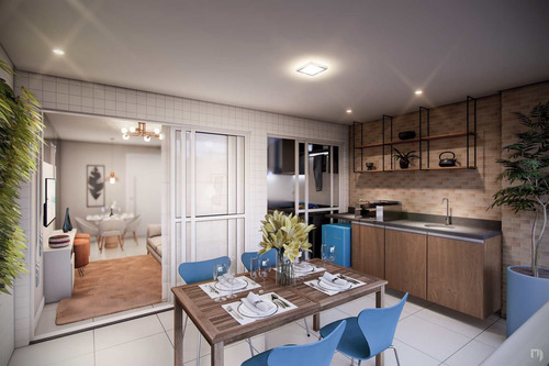 Imagem 15 de 30 de Apartamento Com 3 Dorms, Astúrias, Guarujá - R$ 801 Mil, Cod: 1347 - V1347