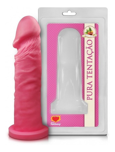 Pinto Pênis Colorido Rosa Tutti Frutti Cheirinho Consolo