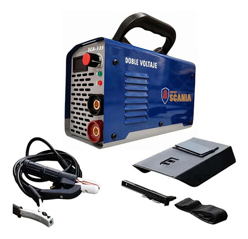 Soldadora inverter Scania SCA-135 azul 60Hz 110V/220V