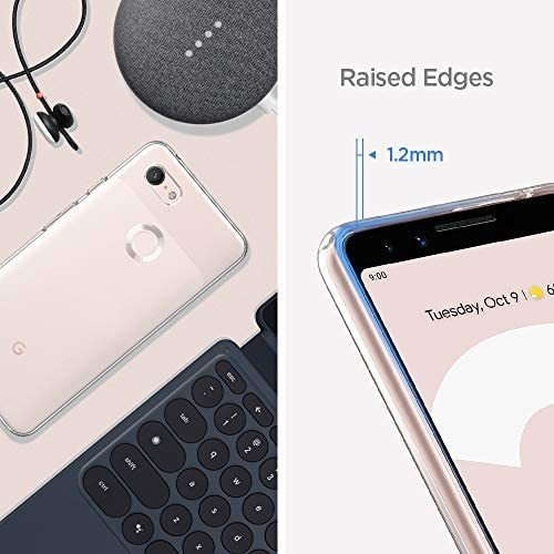 Imagen 4 de 8 de Funda Spigen Liquid Cristal Para Google Pixel 3 Transparente