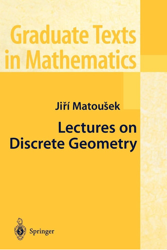 Libro: Lectures On Discrete Geometry (graduate Texts In 212)