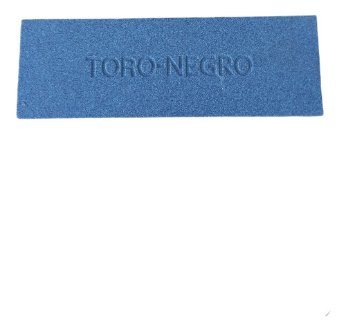 Piedra Para Afilar Cuchillos Toro Negro, Largo 15,2cm, Nueva