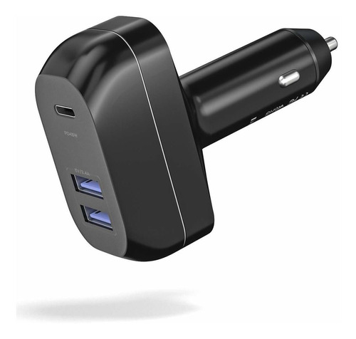 Runpower Cargador Usb C, Cargador De 3 Puertos Con