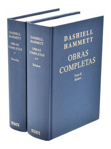 Obras Completas - Dashiell Hammett - Debate ( 2 Tomos )