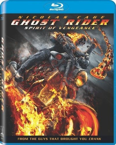 Ghost Rider 2 Dos Spirit Of Vengeance Pelicula Blu-ray