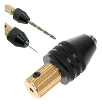 Comprar Mini Porta Broca Ajustable Mecha Mandril Taladro Hasta 3.5mm