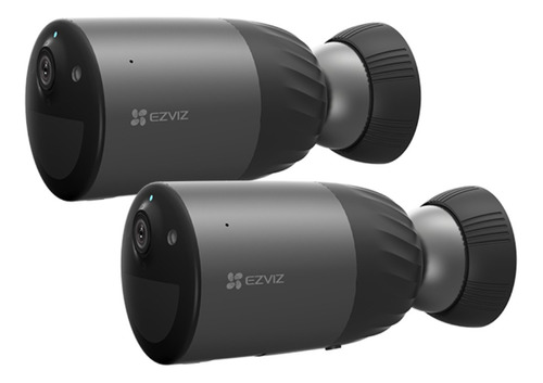 Combo X2 Ezviz Bc1c C/batería 210 Días Vis Noct Exterior