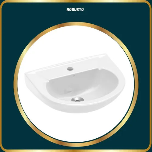 Conjunto Banheiro Pia Lavatorio + Coluna Cerâmica Celite Branco Brilhante