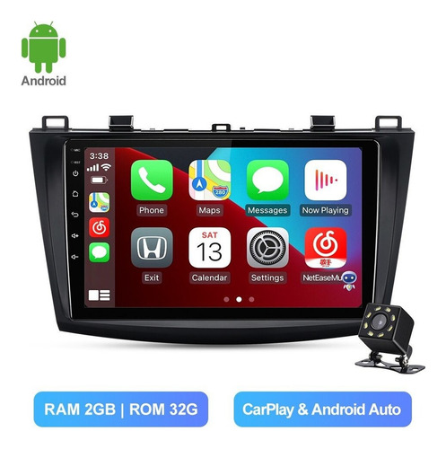 Isudar Estéreo 2+32gb Carplay For Mazda 3 2010-2013 Gps