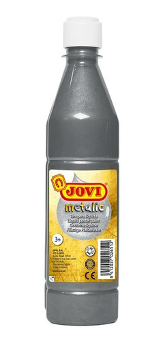 Imagen 1 de 1 de Témpera Jovi Metalic Color Plata 500 Ml