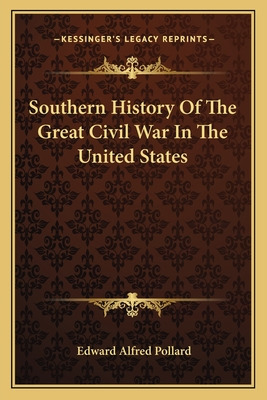 Libro Southern History Of The Great Civil War In The Unit...