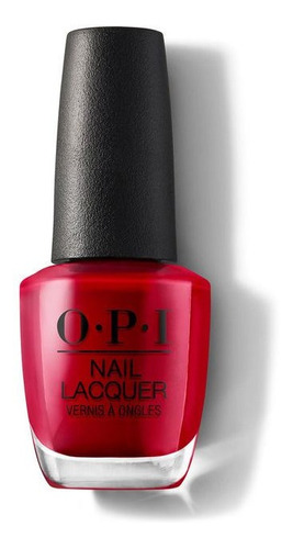 Esmalte Opi Nail Lacquer Color So Hot It Berns