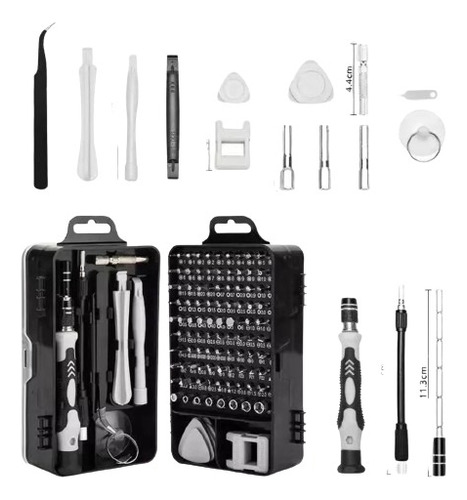 Destornillador Kit 115 En 1 -  Reparación Xiaomi iPhone Moto