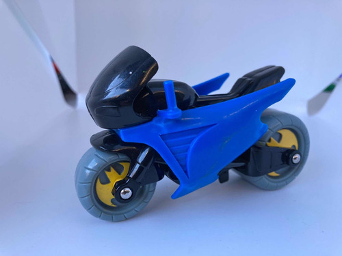 Figura Moto De Batman Ruedas Gris Imaginext