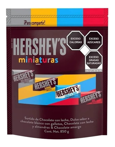 Hershey's Chocolates Surtidos Miniatura 850g