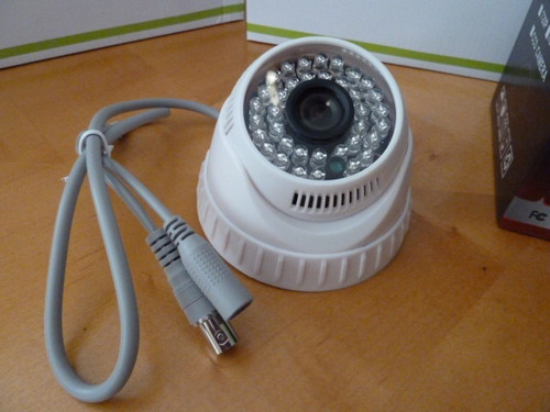 Camara De Seguridad Tipo Domo 1/3 Cmos, 1000tvl , 36 Leds