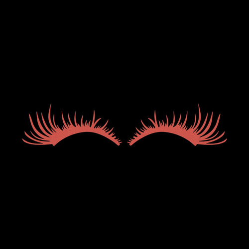 Dreothy 2pairs Car Light Eyelashes Sticker B09stbdzrl_110424