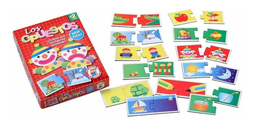 Imagen 1 de 5 de Juego Los Opuestos Caja