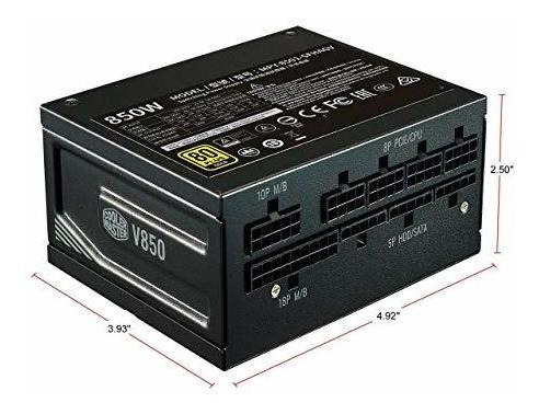Imagen 2 de 7 de Sistemas De Alimentación Cooler Master V850 Sfx Gold Full M