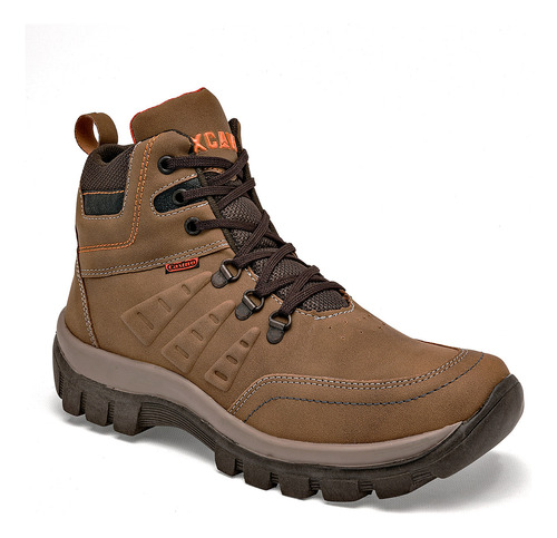 Botin Casual Bycasino X R-6300 Color Cafe Para Hombre Tx8