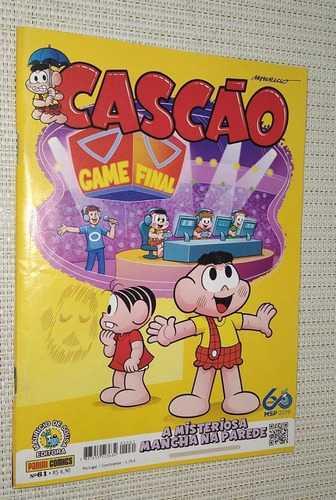 Gibi Cascão - N° 61 - Panini Comics ( 3485 ) (Usado)