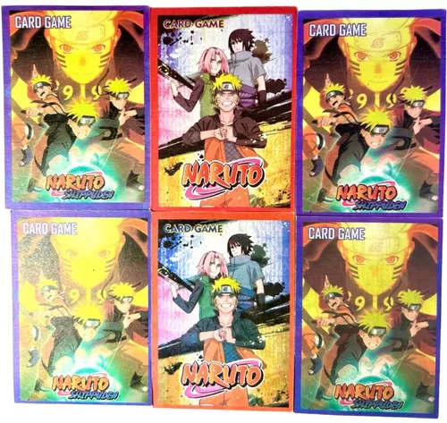 Envelope oficial com figurinhas Naruto Clássico