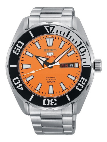 Reloj Hombre Seiko 5 Sports Srpc55k1 Automático Caballero