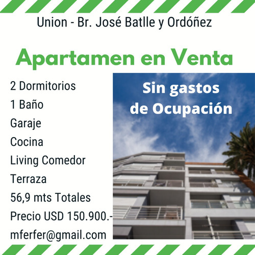 Vendo 2 Dormitorios Y Garaje A Estrenar Oportunidad