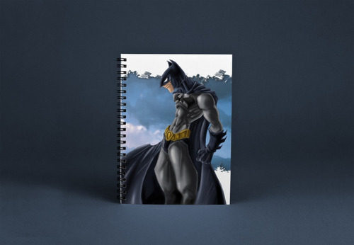 Bitácora Cuaderno Dibujo Batman Pasta Dura 100 Hojas