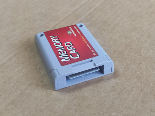 Memory Card -- Funcionando -- Nintendo 64 / N64 (Usado)
