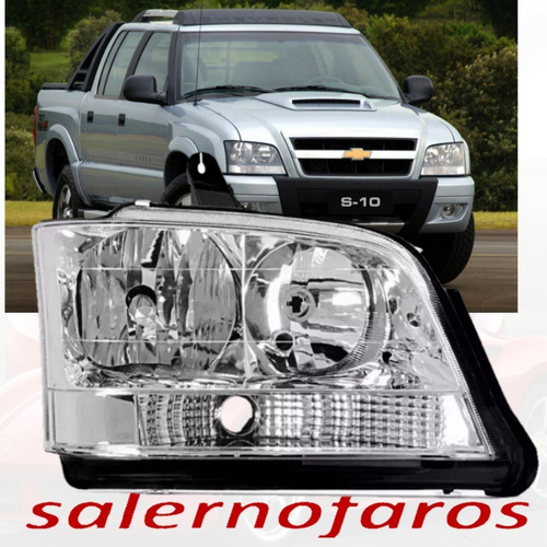 Imagen 4 de 8 de Optica Para Chevrolet Blazer S10 2001 A 2008 Izq