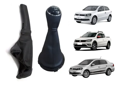 comprar Kit Coifa Manopla Cambio + Coifa Freio Gol Sav Voy G5 G6 Pta