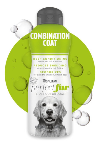 Perfectfur Shampoo Para Golden Retriever Pelo Combinado473ml