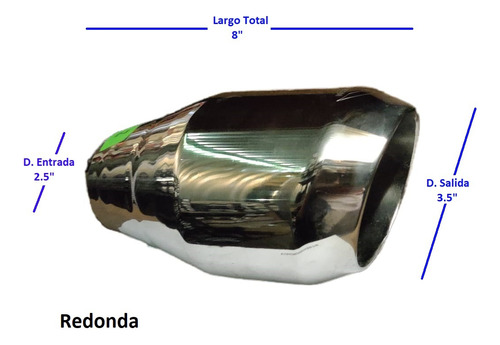 Colilla Escape Wai-0290 Redonda 2.5 X 8 X 3.5 Diagonal