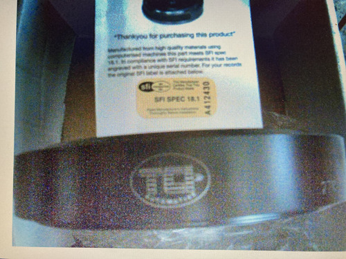 Damper De Competencia Chevrolet 350 Marca Tci Automotive