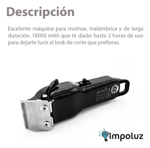 Maquina De Cortar Pelo Profesional Inalambrica Poderosa
