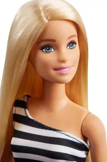 Nueva Muñeca Barbie Original Mattel Fashion Vestido Glitz