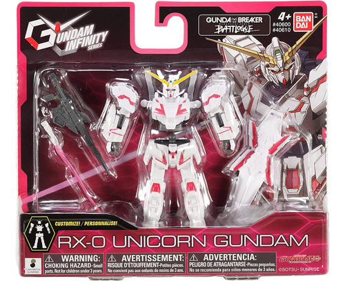 Figura Articulada Gundam Infinity Unicorn (5156)