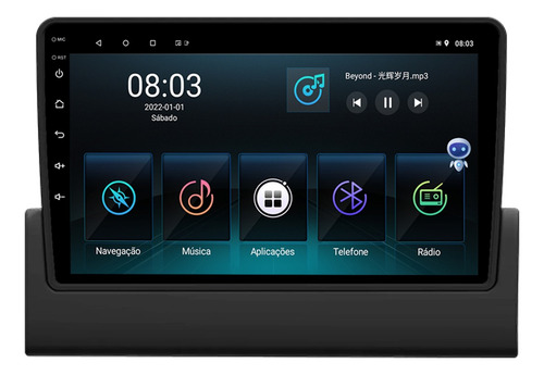 Multimidia Fiorino 9p Qled Android Carplay 2gb 32gb