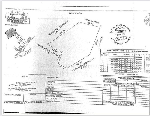Imagen 7 de 7 de Terreno En Conkal 9.2 Has $697 M2