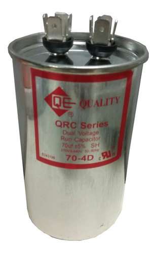 Capacitor De Marcha 70-4d / 70mfd 370-440 V Quality Ca70370