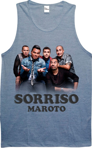 Imagem 3 de 4 de Camiseta Ou Baby Look Sorriso Marroto 02