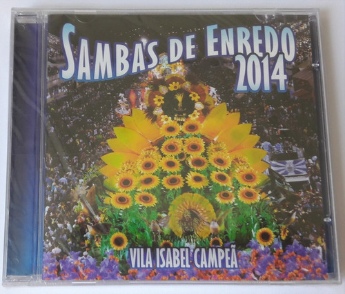 Cd Samba Enredo Rj 2014 Vila Isabel Campeã.100% Original