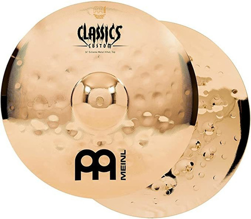 Meinl Cymbals Cc14emh-b Classics Custom 14-inch Brillante A.