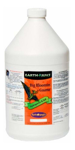 Hydroorganics Hof15503 Earth Juice Big Bloomin Guano 1 Galón